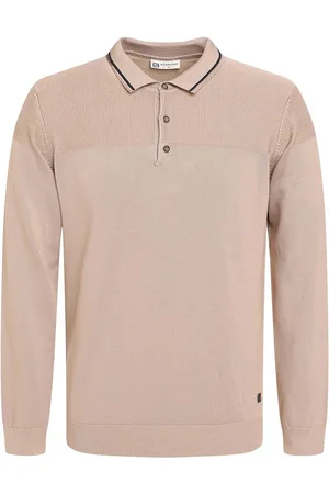 Gabbiano Poloshirt Lange Mouwen Polo Knit 614770 4445 Mannen