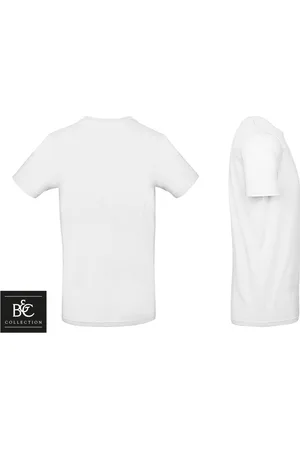 B and C 10 pack witte shirts Sol