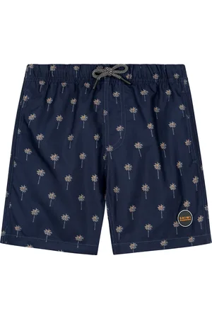 Shiwi SWIMSHORTS SWIMSHORT PALM - donker blauw - 134/140