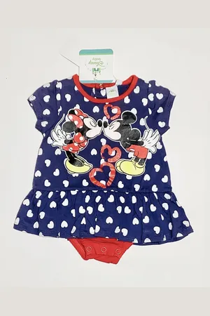Disney Minnie Mouse - onesie - /rood - maat 74 (12 maanden/74 cm)