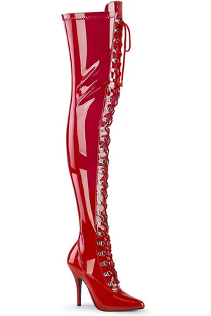 Pleaser SEDUCE-3024 Overknee laarzen - US 14 - 45 Shoes