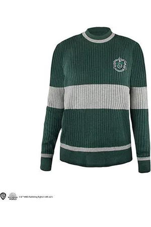Cinereplicas Harry Potter - Slytherin Quidditch Sweater / Zwadderich Zwerkbal Trui-M