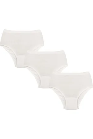 Merkloos 3-pack Dames katoenen tailleslip H301 J&C - maat 3XL
