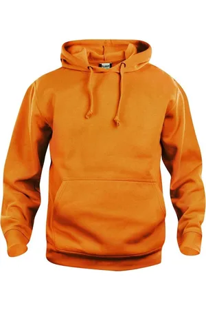 CLIQUE Basic hoody Signaaloranje maat S