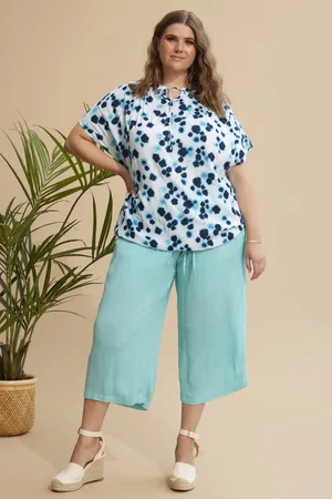 Zhenzi Gloria 301 Blouse Lichtblauw maat S = 42/44
