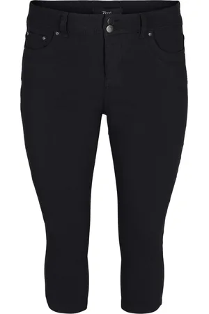 Zizzi VGRETHA, KNICKERS Dames Broek - Black