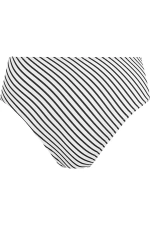Freya JEWEL COVE HIGH WAIST BIKINI BRIEF Dames Bikinibroekje - Stripe Black