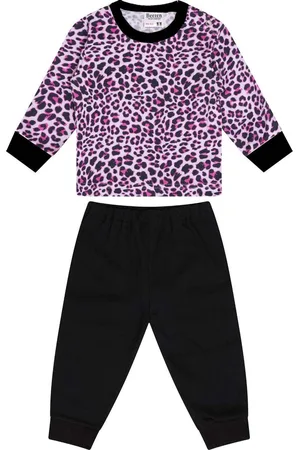 Beeren Pyjama Panter Meisjes /zwart
