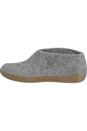 Glerups Dames en Heren slippers Leren zool