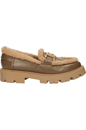 La Strada Loafer met nepbont dames - maat 39
