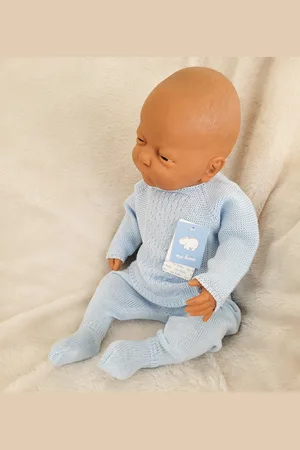 Mac Gebreid Baby Pakje 2-dlg | 9201 | | Met Voetjes | 3 maand | maat 62