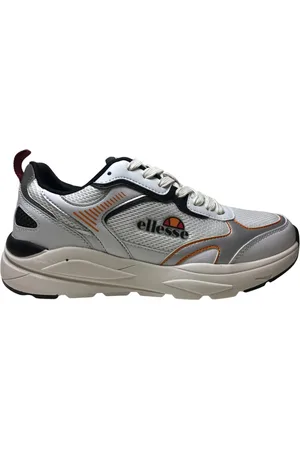 Ellesse Bryant - Mt 42 - Sportieve veter sneakers -hoge zolen - wit/zilver