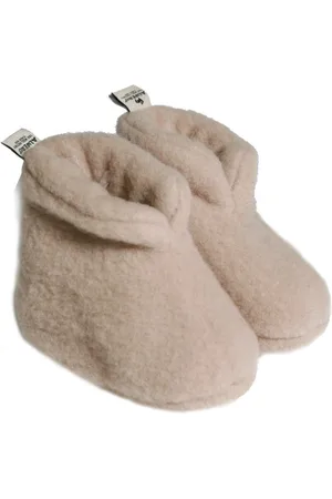 Alwero Newborn slofjes merinowol 3/6 mnd