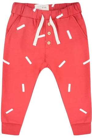 Little Indians Pants Strokes Apple - Joggingbroek - - Jongens & Meisjes