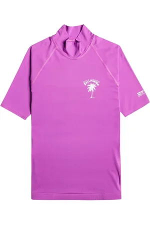Billabong UV-Rashguard voor vrouwen met korte mouwen - Tropic Surf - UPF50+ - - maat S