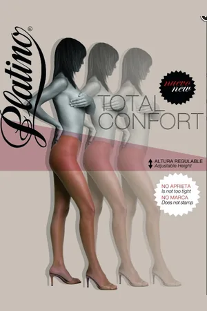 Platino Total confort 20 den panty maat 44/46
