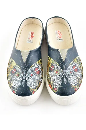 Goby Two Skulls - Sneakers - Schoenen - Hoge kwaliteit - Handmade