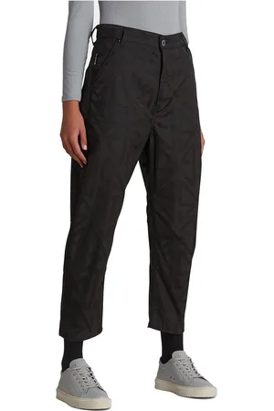 G-Star 3D Crop Chino Broek - Dames - Dark Black - 30