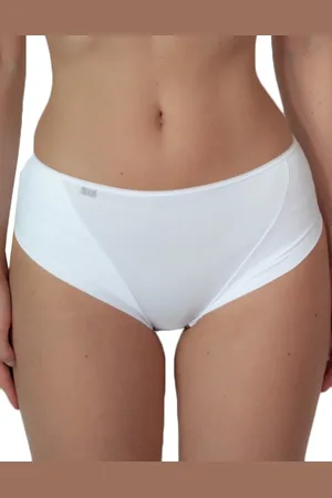 AVET Dames heup slip 3244 - Microfiber - Dames onderbroek - ondergoed - badstof kruisje - L