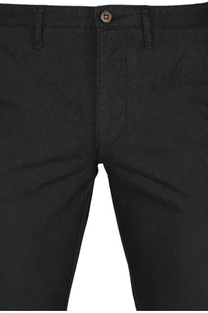 Suitable Chino broek Dessin Antraciet
