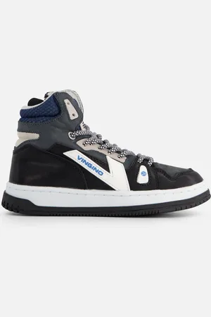 Vingino Joshua Mid Hoge sneakers - Leren Sneaker - Jongens -
