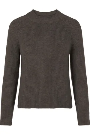 Pieces® PCELLEN LS O-NECK KNIT BC Dames Trui