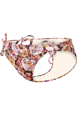 Brunotti Nolestina-Sakai Dames Bikini Broekje - Mix & Match - Bruin, Oranje, Roze - 38