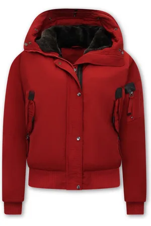 Gentile Bellini Gewatteerde Jas Dames - Kort Jasje Dames - 8815 - Rode Jas