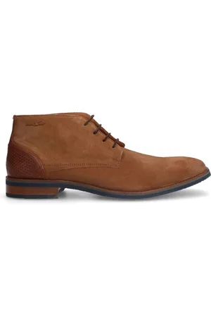 Van Lier Heren - suède veterboots