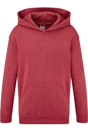 Fruit Of The Loom Kinder Unisex Sweatshirt Met Capuchon / Hoodie