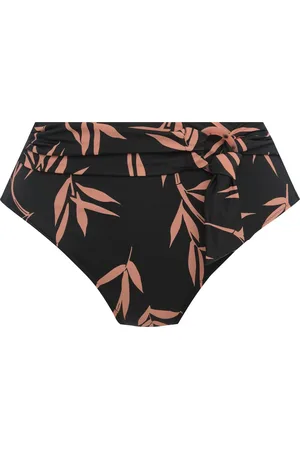 Fantasie Luna Bay Lacquered Black High Waist Bikini Brief FS502478 maat S