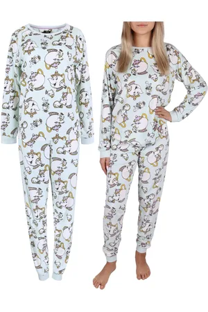 Disney Belle & het Beest - Tweedelige damespyjama in mintkleur Mrs Ginger and Brunch / S