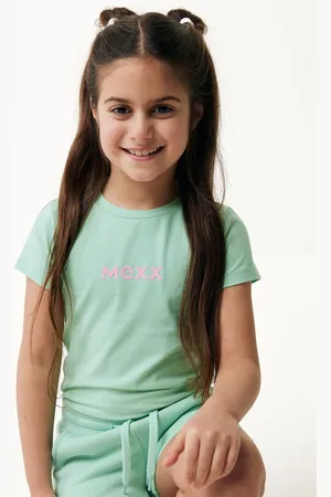 Mexx Korte Mouwen T-shirt Print Lichtgroen