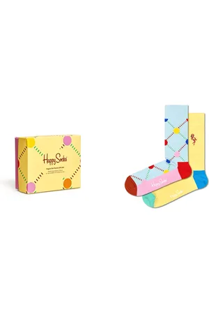 Happy Socks XARD02-3300 Argyle Dot Socks Gift Set 2-Pack - maat 36-40