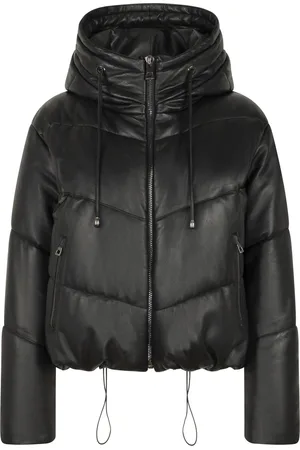 Leather Hype ICY Puffer Leren Jas - Winterjas -
