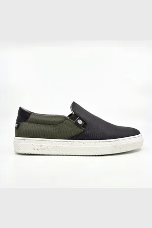Komrads Vegan sneakers - OCNS Slip_On Cappu Olive - schoen uit gerecycleerd en duurzaam materiaal - Roze - maat 46