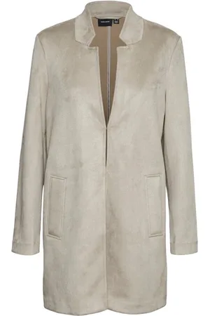 VERO MODA VMJOSEFREJA FAUXSUEDE JACKET BOO - Dames - Gewatteerde jassen