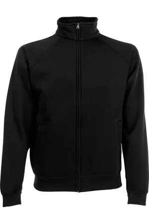 Fruit Of The Loom Sweat jacket/vest - zwart - premium - katoen/polyester XL