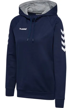 Hummel Damen Hoodie Hmlgo Cotton Hoodie Woman Marine-S