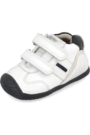 Biomecanics Jongens Sneaker, Leer, en Marineblauw