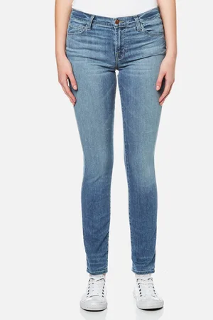 J Brand • blauwe skinny leg mid-rise jeans • maat W32