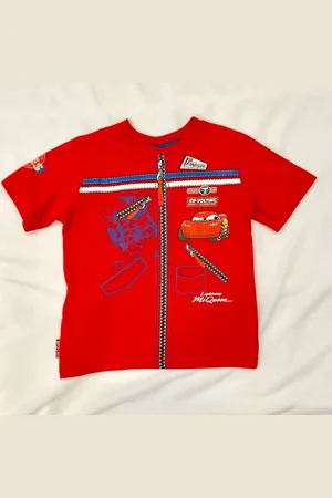 Disney Cars shirt rood rits