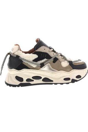 DWRS Dames Sneakers Saturnus Black/offwhite