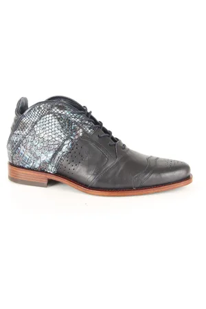 rehab Kurt II Wood Dark blue heren veterboots gekleed maat 42