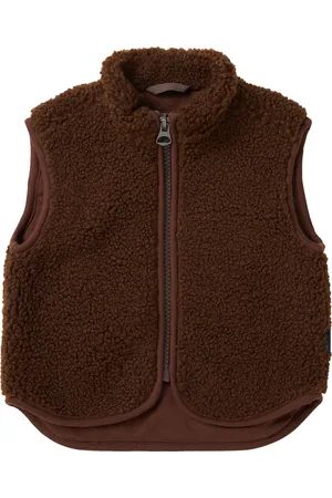 Noppies Boys indoor bodywarmer Teddy sleeveless Jongens Jas -