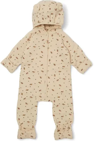 Konges Sløjd Konges Sløjd - Newborn Onesie met Capuchon - Jassen - 80