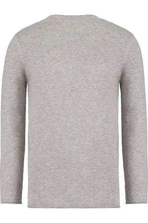 Merkloos Biologische herenpullover trui - XL