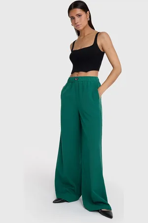 Alix the label 2408141780 pinstripe wide leg pant