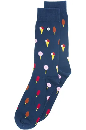 Alfredo Gonzales Unisex sokken ice pops donkerblauw