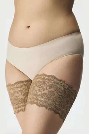 Gabriella Kanten Dijenband 15 cm breed, , maat 5/6 ( XL/XXL ), 68-76 cm